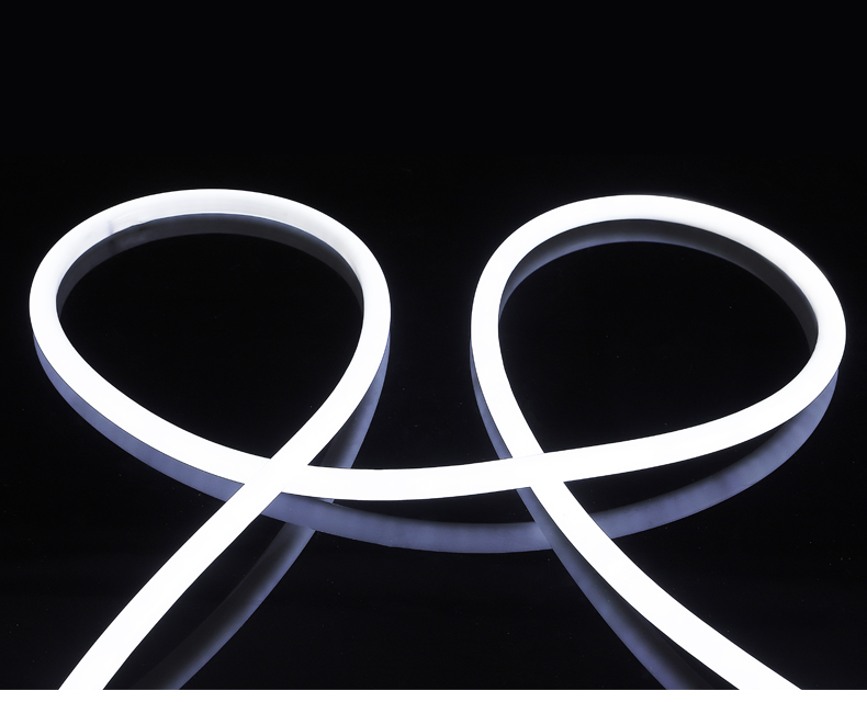 雷士照明旗舰官方同款超亮led柔性防水圆灯带广告牌霓虹软灯管白光