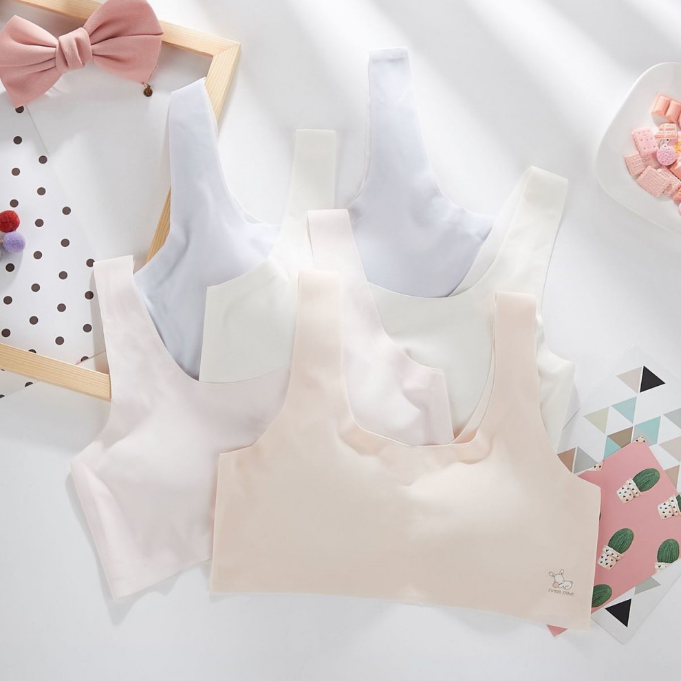 青春期小背心女小女生内衣初中生中学生胸罩无痕内衣女高中生12-17岁