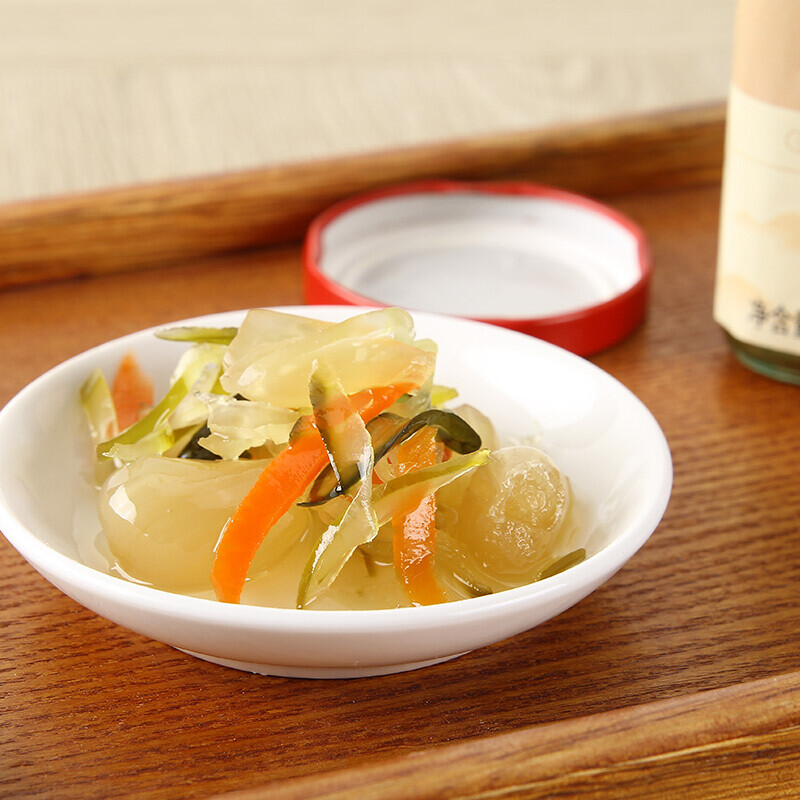 致美斋五柳菜 岭南糖醋渍菜五柳炸蛋 腌黄瓜萝卜什锦下饭菜350g.