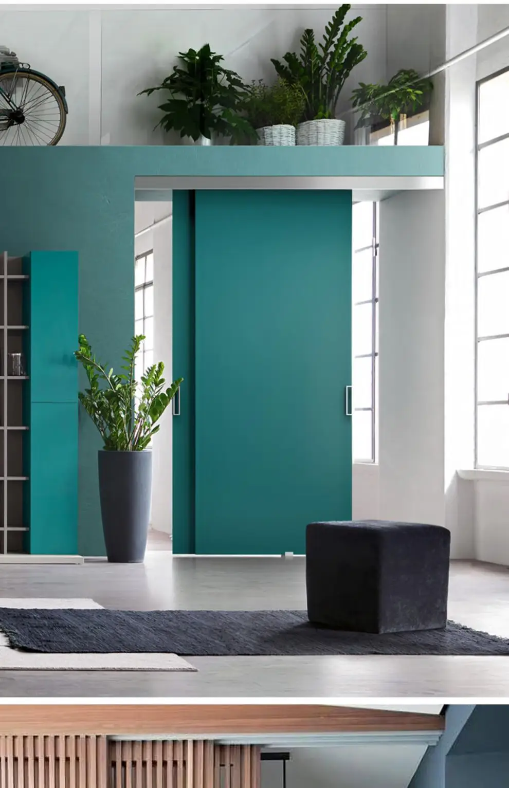 推拉门双向阻尼缓冲木门移门滑轮吊轮 941.62.