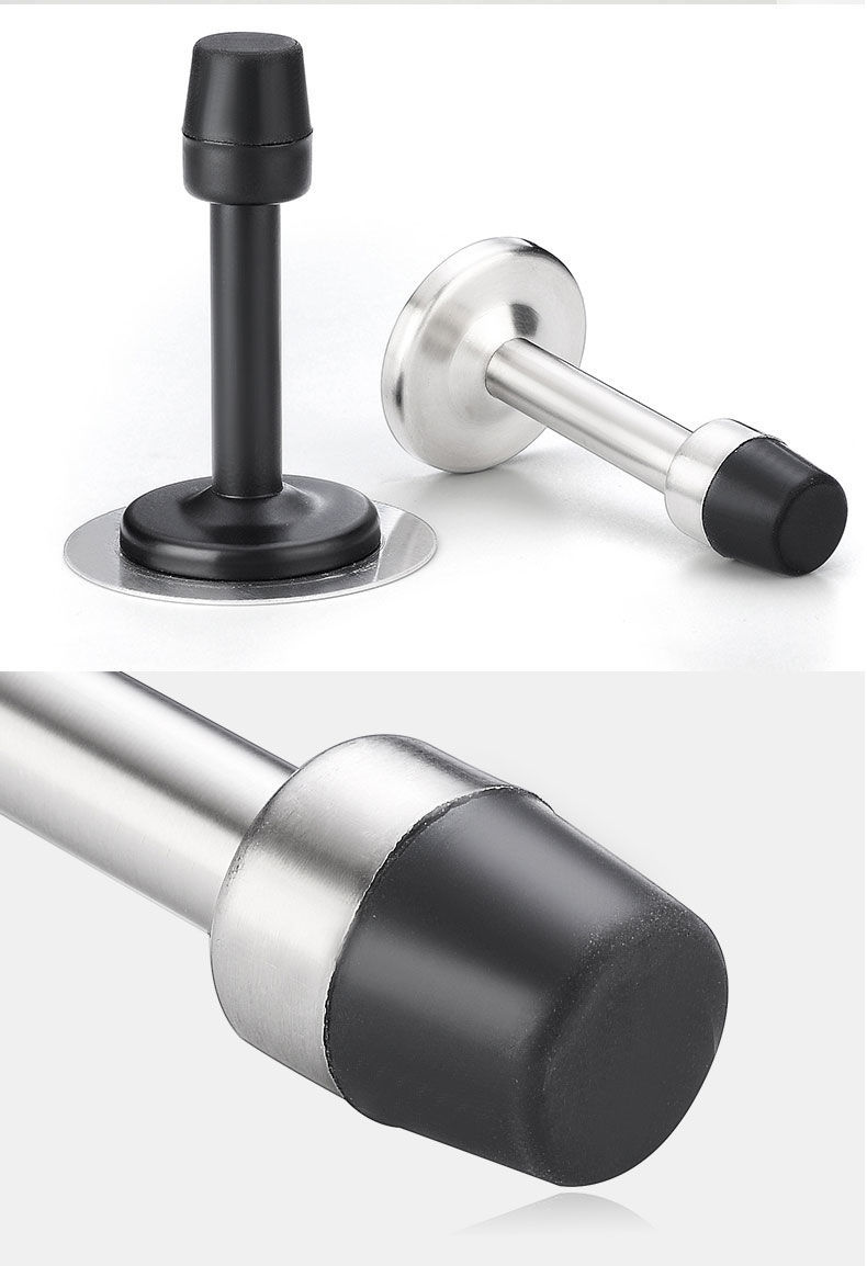 免打孔加长门顶门碰门房间挡卫生间玻璃阻挡碰防撞橡胶门阻器门档