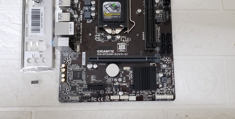 gigabyte/技嘉 b150m-d2vx-si b150主板1151 ddr4替h110 b25 白色