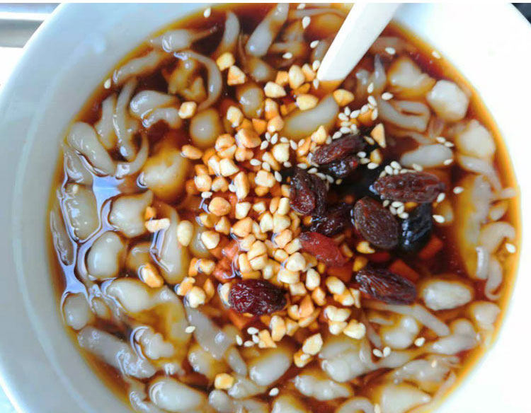 凉糕粉四川特产宜宾双河井凉糕粉凉虾粉冰粉凉糕2022年 土红唐2斤