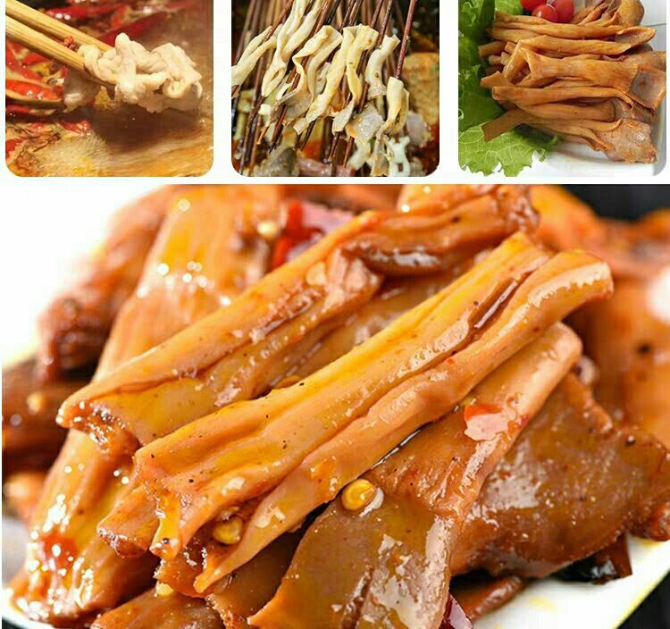 新鲜鸭食管 新鲜冷冻新鲜鸭食带鸭腺胃食管串串火锅食材 鸭食带(4斤)