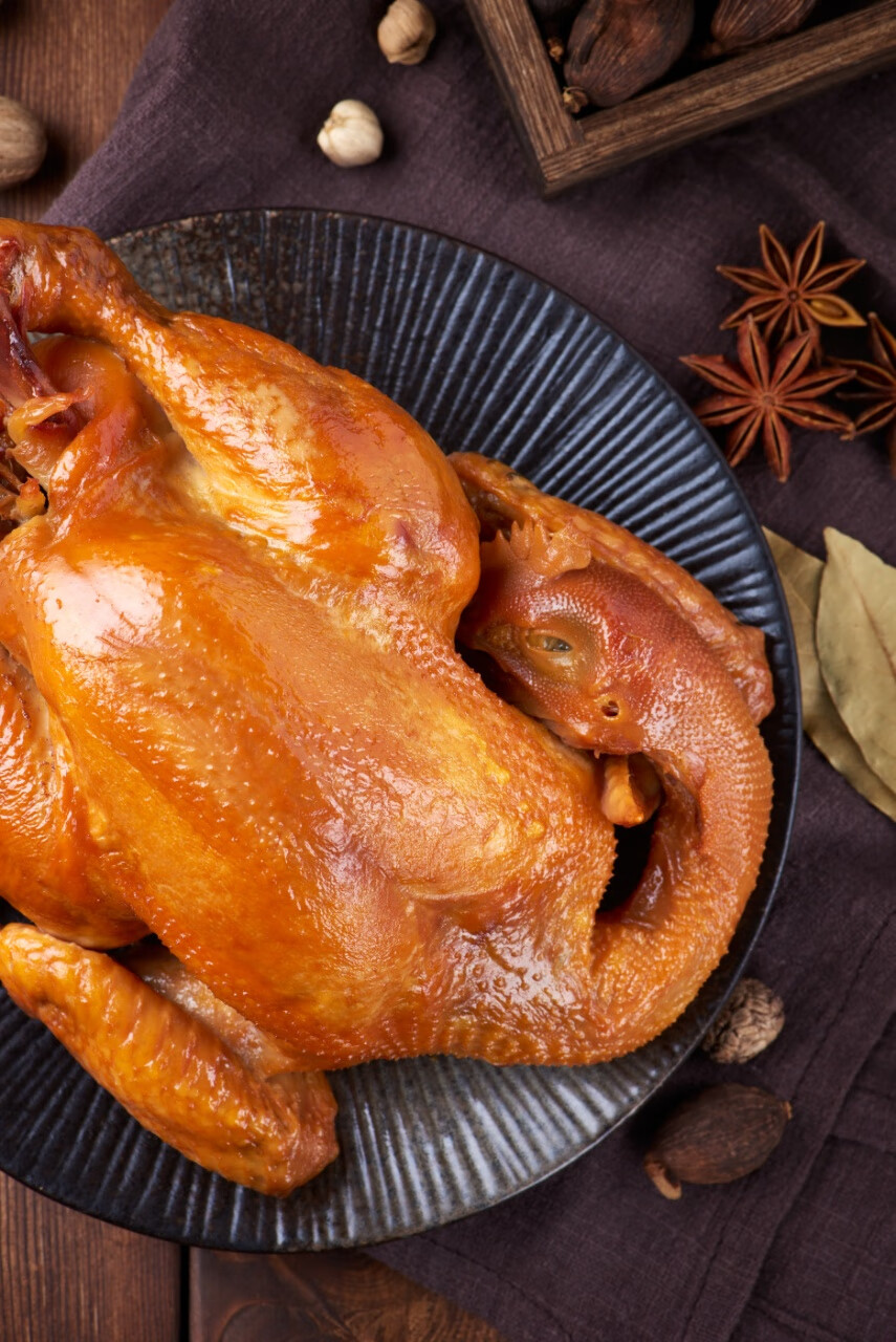 远味 东北古法烧鸡650g/袋 整只烧鸡开袋即食真空包装熟食下酒菜 远味