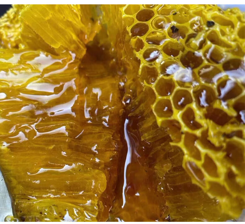 云南野生崖蜜岩蜜纯正食用蜂巢蜜喜马拉雅蜂土蜂蜜百花蜜过滤好的