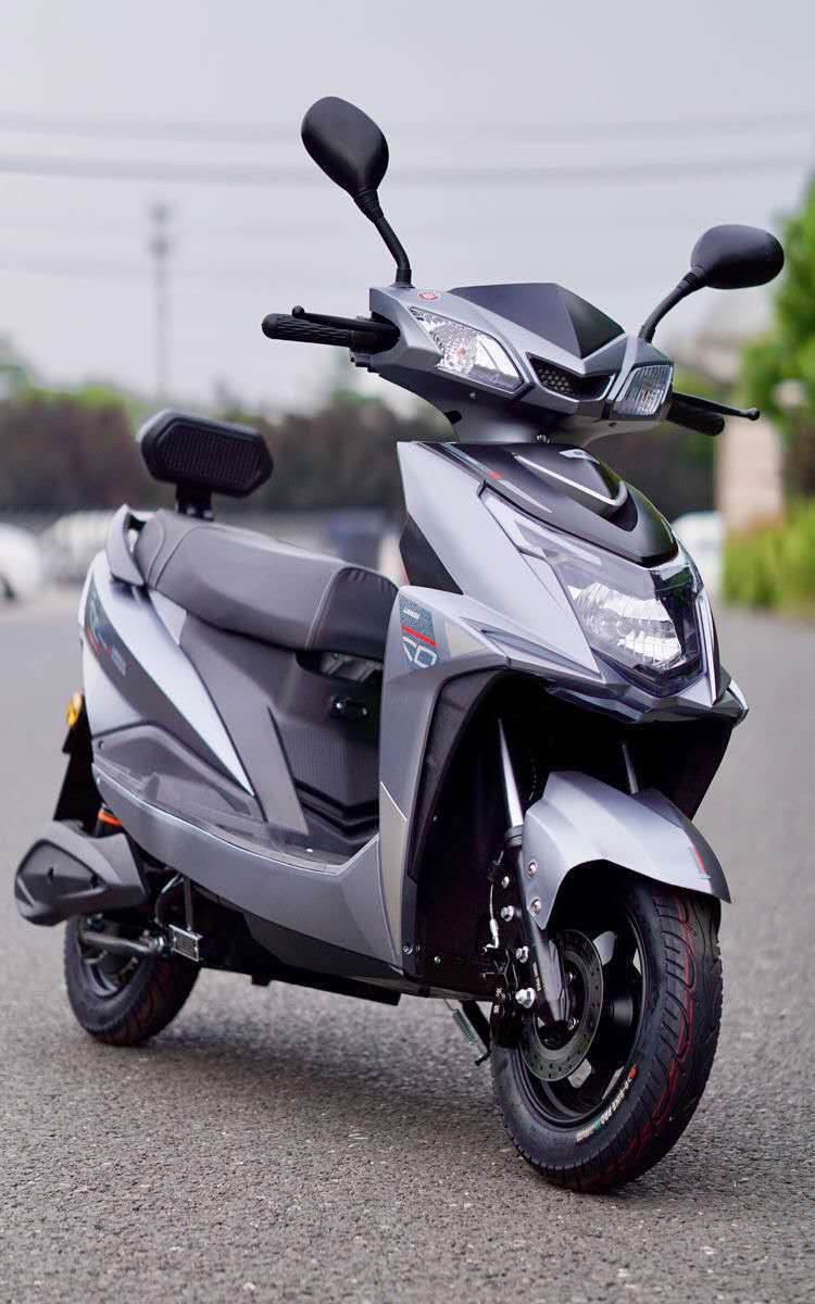 新款高速电动车72v电摩电瓶车成人爬坡王男女电动摩托车可上牌浅青兰