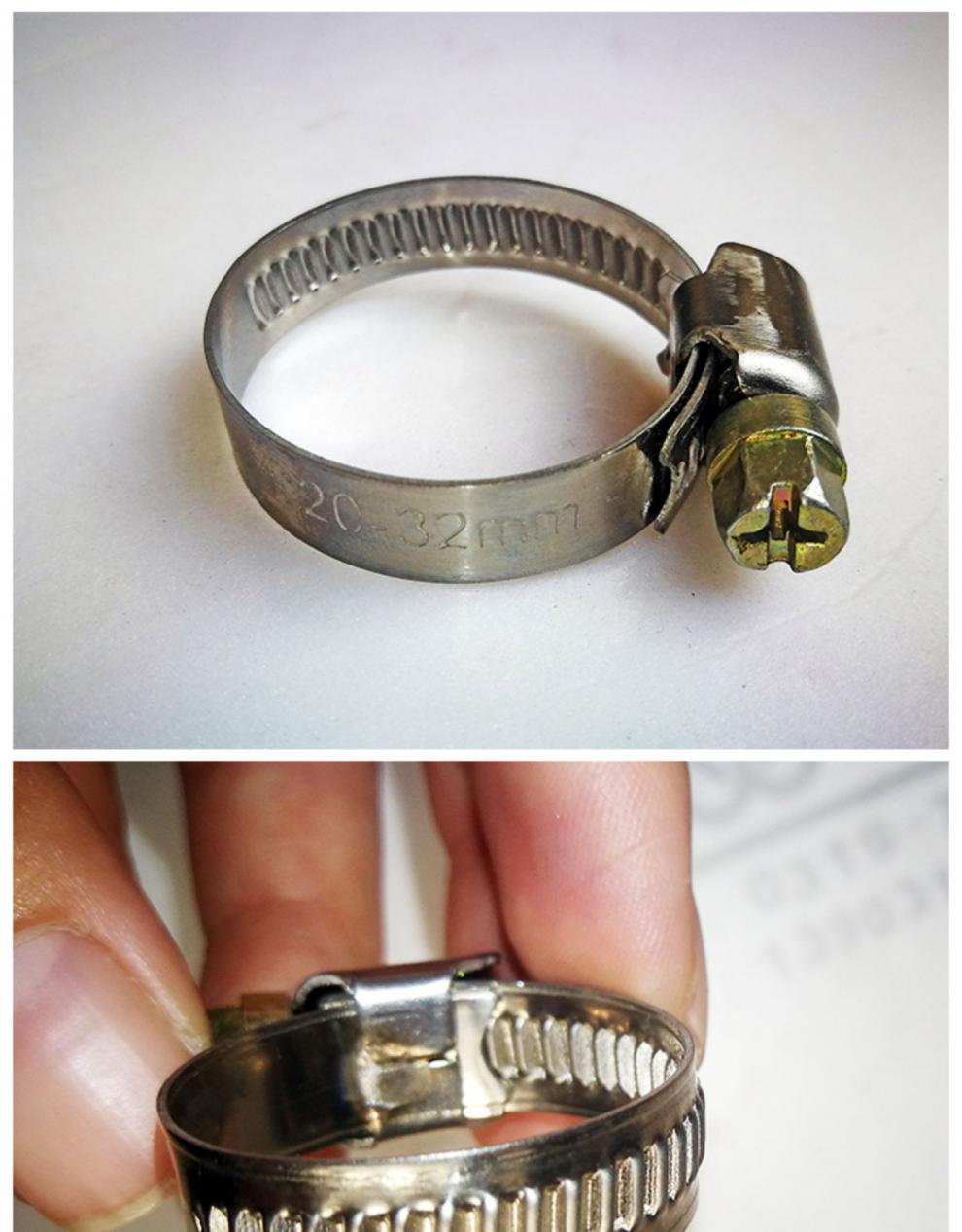 不锈钢德式卡箍强力喉箍紧固喉 水管抱箍管件卡扣固定卡子管夹 直径20