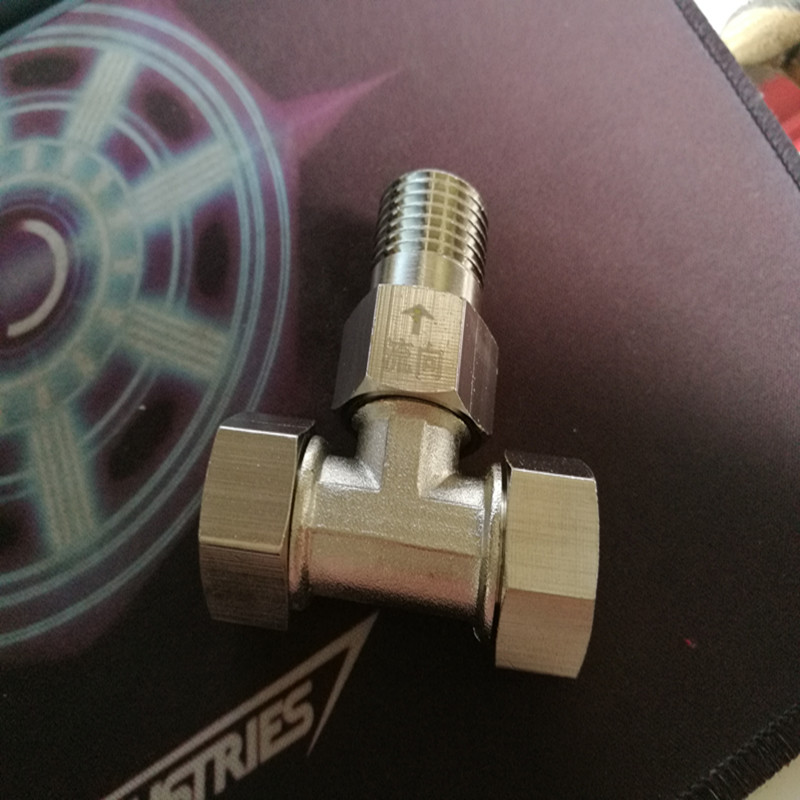 燃气热水器单向阀6分dn20燃气热水器带单向阀三通接头外丝三通止逆阀