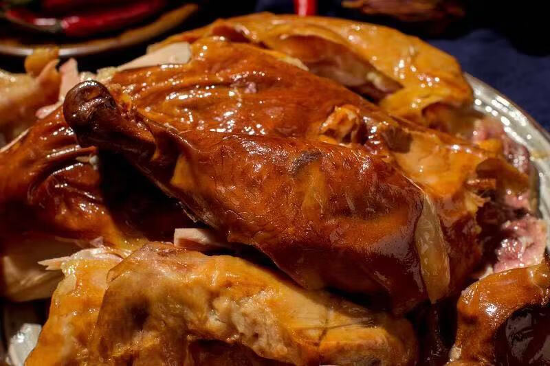 食怀正阳楼烧鸡 750g哈尔滨烧鸡 东北老式烧鸡 正阳楼土笨鸡 熏烤整鸡