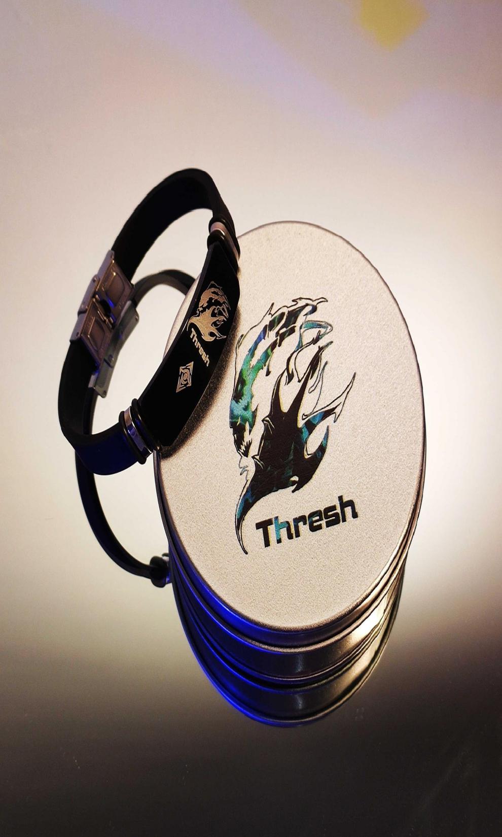 万代bandai英雄联盟战队周边炫酷lol创意签名情侣游戏手环学生毕业