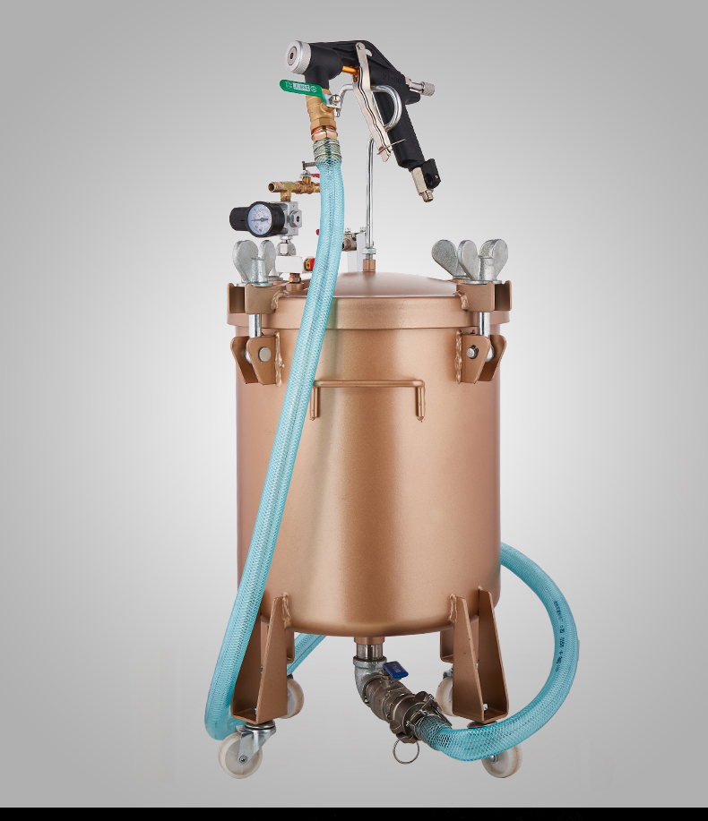 20升水包水多彩漆喷枪外墙真石漆喷涂抢涂料乳胶漆油漆喷涂压力桶20升