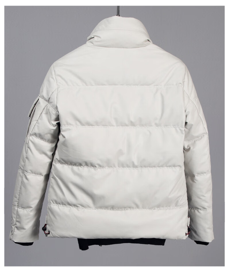 阿尔皮纳袋鼠羽绒服2021秋冬男装时尚大气款式宽松保暖服 黑色 l