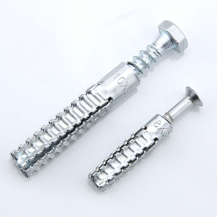 金属膨胀管钉胀塞升级版轻型铁膨胀螺丝坚固高效锯齿带刺膨胀栓530管