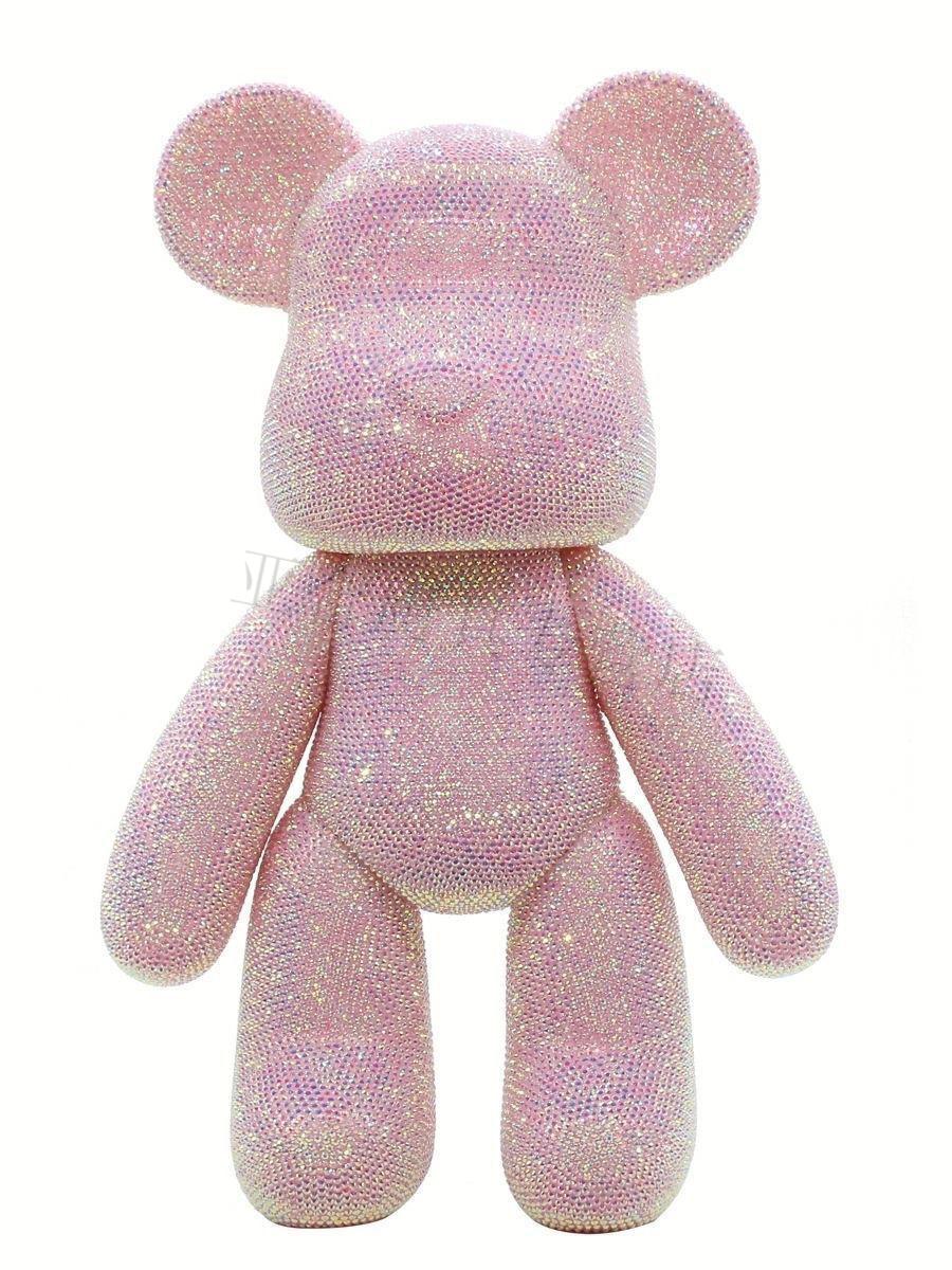 德梵蒂流体熊白胚史迪仔diy生日礼物流体暴力熊白胚手工制作制作材料