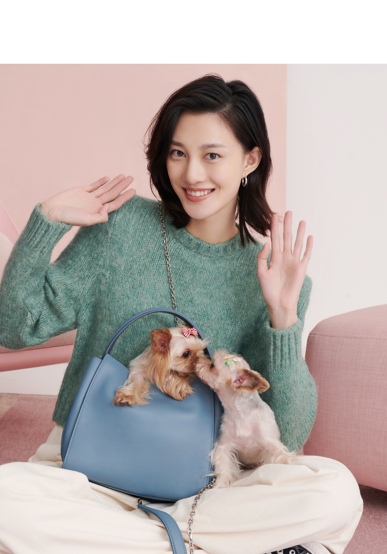 dissona迪桑娜女包2021包包纯境系列单肩斜挎包手提包链条小方包包女