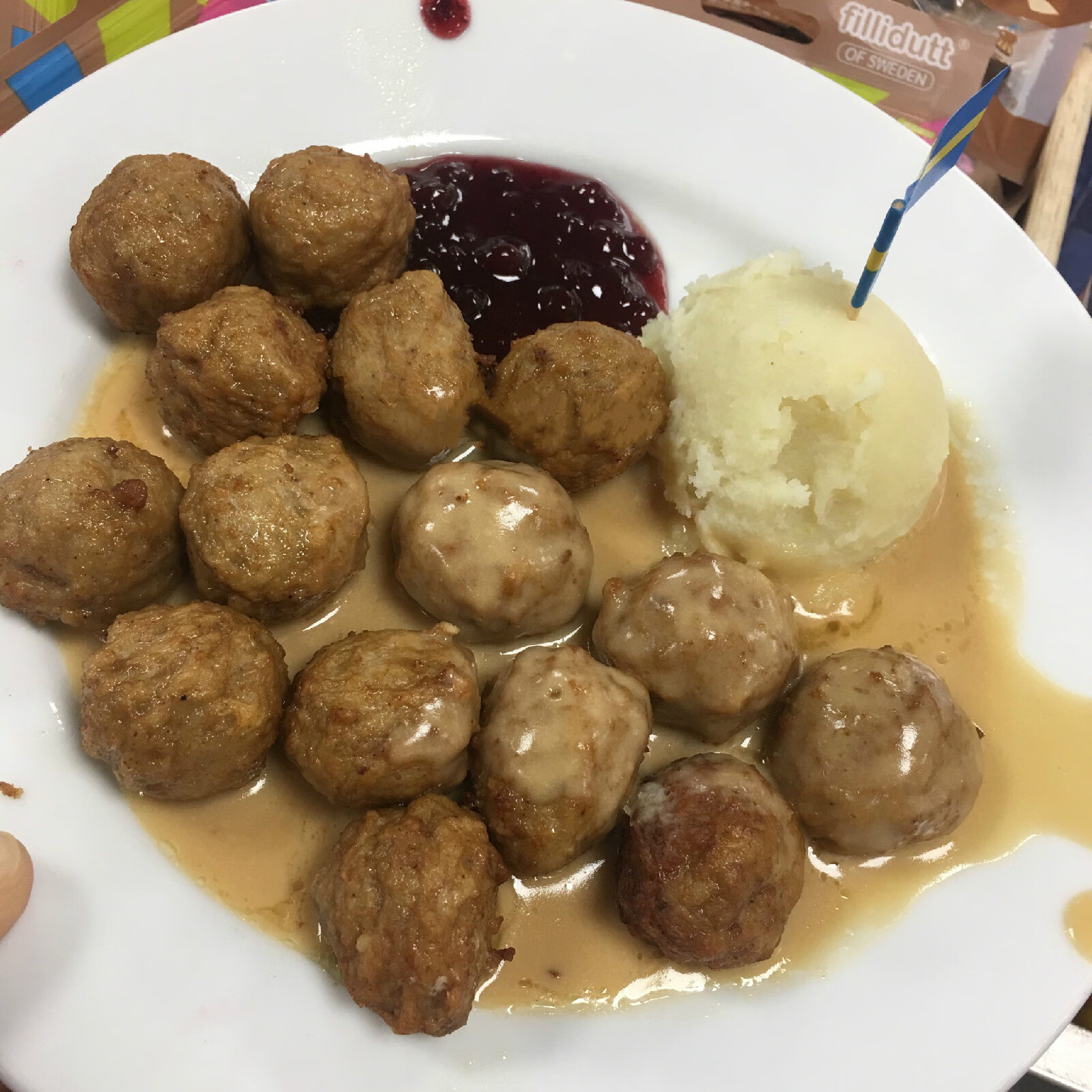 瑞典式 500克 森森瑞典式肉丸牛肉猪肉混合丸子 3袋 瑞典肉丸 瑞典