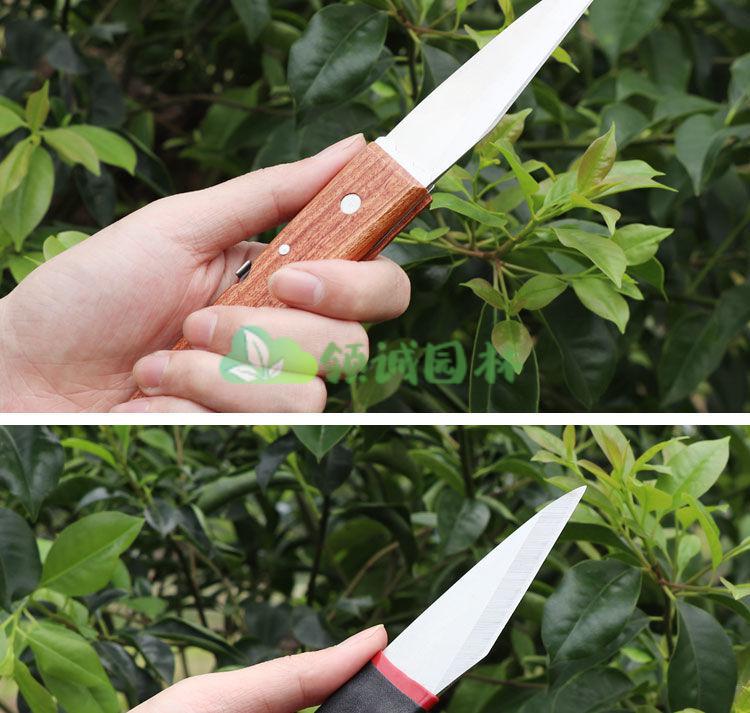 锋钢嫁接刀进口德国嫁接树苗工具果树嫁接刀专用芽接刀接树刀立始 sk