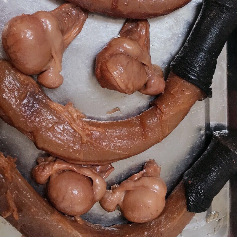 河间驴肉驴鞭熟食驴蛋即食驴三件全套驴鞭男用熟食大只全套带皮驴鞭