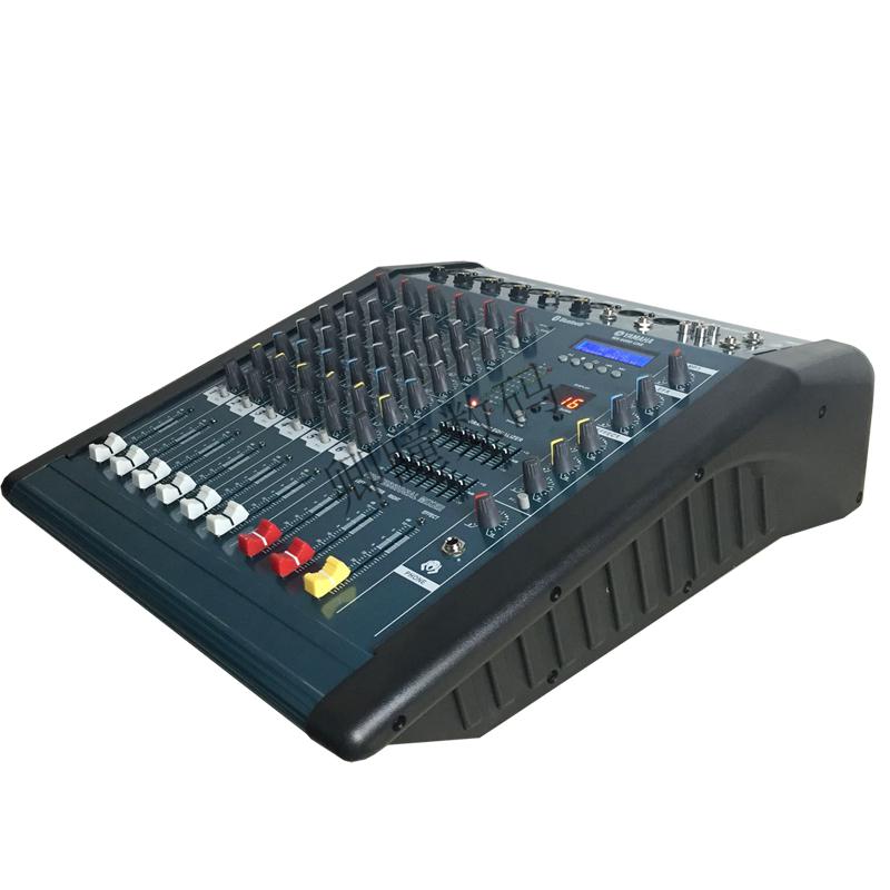 雅马哈调音台带功放一体机大功率家庭舞台演出婚庆会议4/6/8/12路布谷