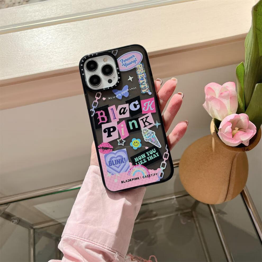 blackpink手机壳 iphone14promax苹果13手机壳11朴彩英12 blackpink