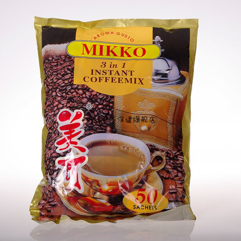 美可咖啡缅甸大美可咖啡mikko三合一速溶咖啡粉袋装特产小包装30小包