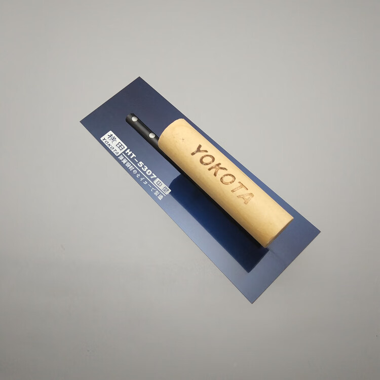 横田抹泥刀刮腻子抹子批墙抹灰刀硅藻泥施工工具艺术漆打底收光刀玛堤