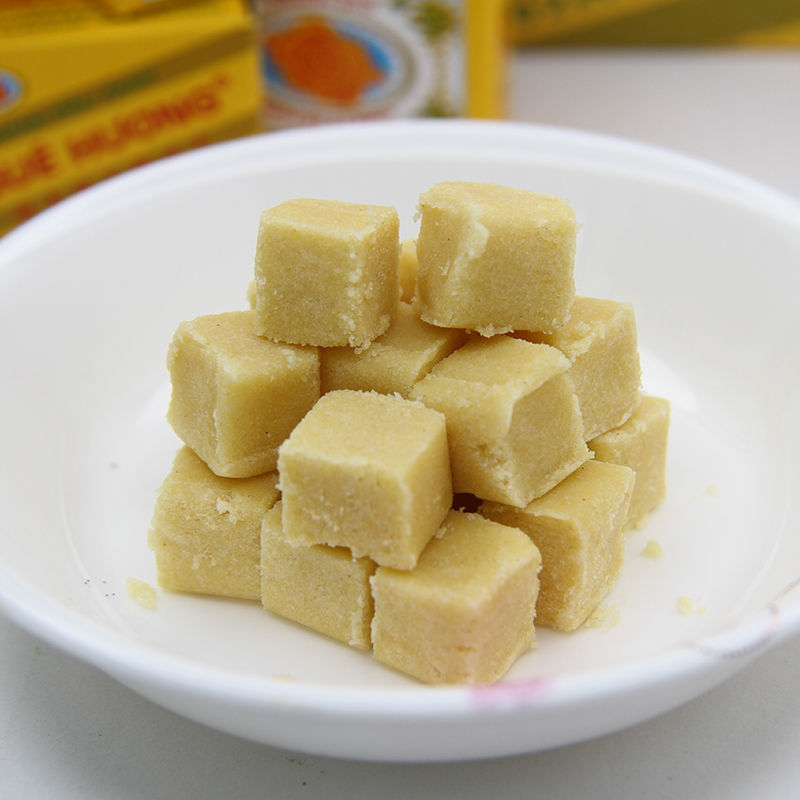 正宗越南特产金龙故乡绿豆糕饼传统糕点心115g味出道115g4盒48小盒