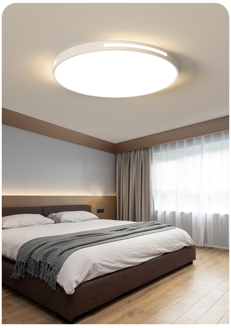 御舵led吸顶灯卧室灯房间阳台书房过道走廊圆形灯具家用灯卧室灯网红