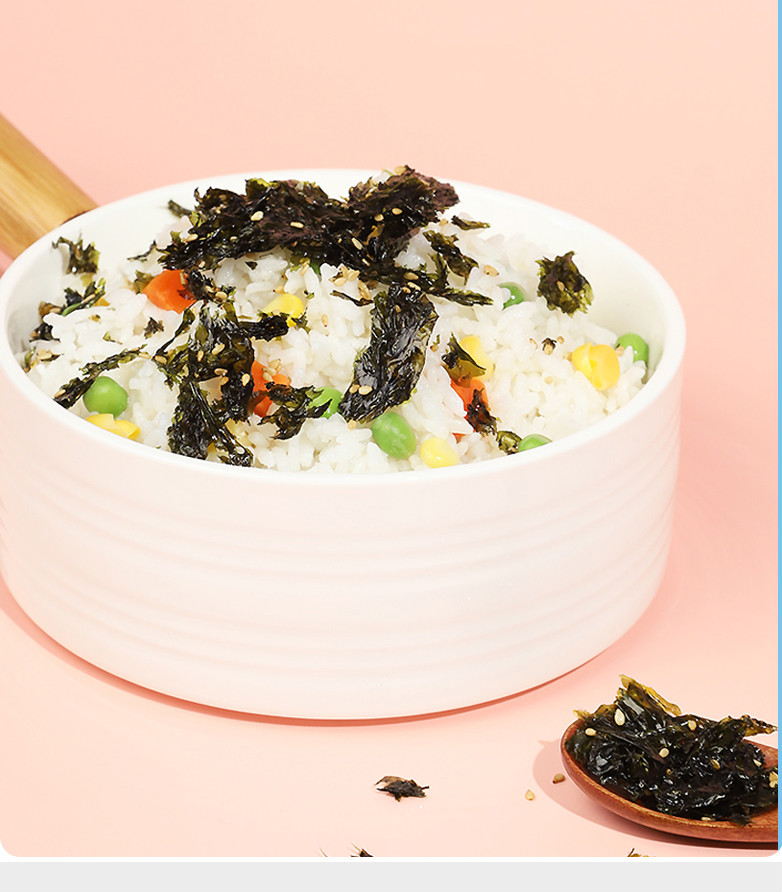 芝麻海苔碎拌饭儿童宝宝紫菜拌饭碎饭团材料零食即食 芝麻海苔碎300g*