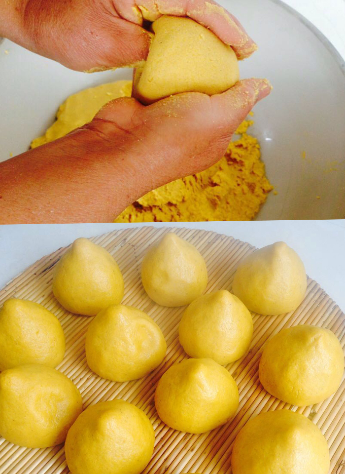 北方窝窝头早餐手工玉米面黄豆面馒头杂粮老式纯粗粮窝窝头18个装黄