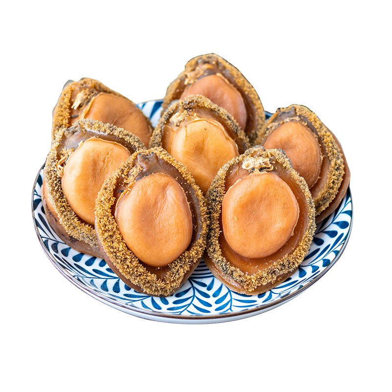 6头鲍大干鲍野生溏心鲍鱼正品南非礼盒装500克精选级送礼