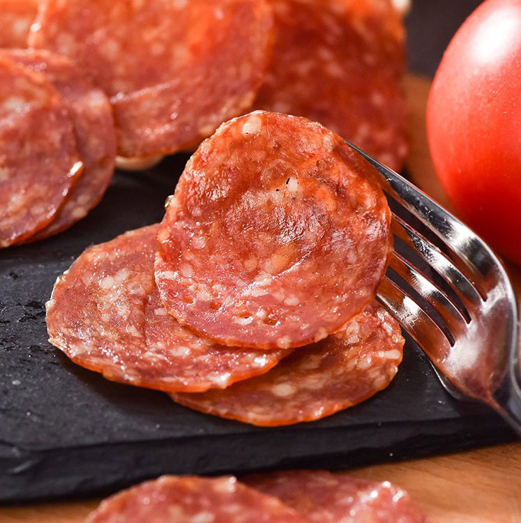 pepperoni 雨润 贝贝罗尼意式萨拉米肠原料意大利香肠西餐用 切片500g