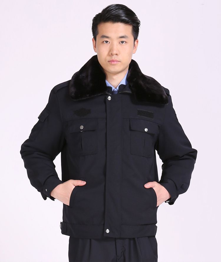 大衣加厚短款防寒棉袄冬装夹克款棉服外套寒区防寒 冬执勤服单上衣