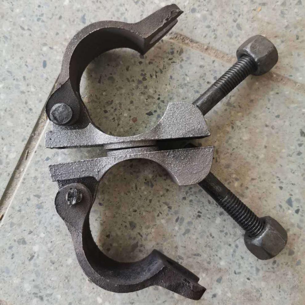 沃讯vosson定制适用建筑内外架钢管十字直角固定卡扣转向万向卡子直接