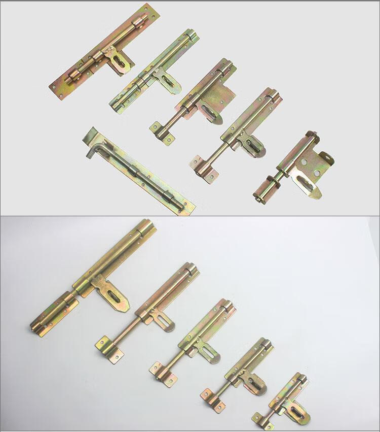 农村木门大门锁大号老式加长门门大门插销铁门闩厚栓插销栓.