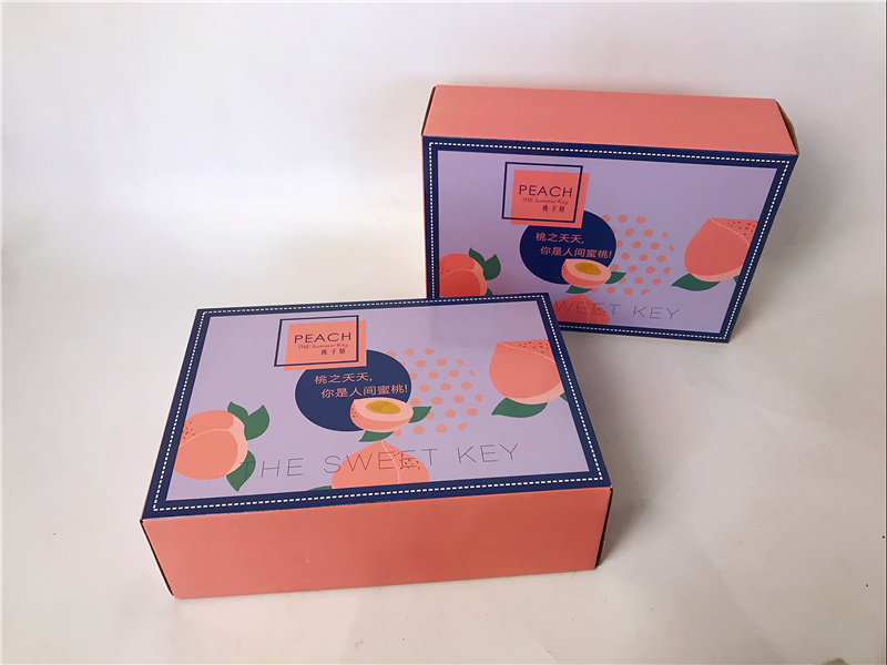 桃子包装盒礼盒空盒新款水蜜桃礼盒阳山奉化12个装纸箱快递盒果园农场