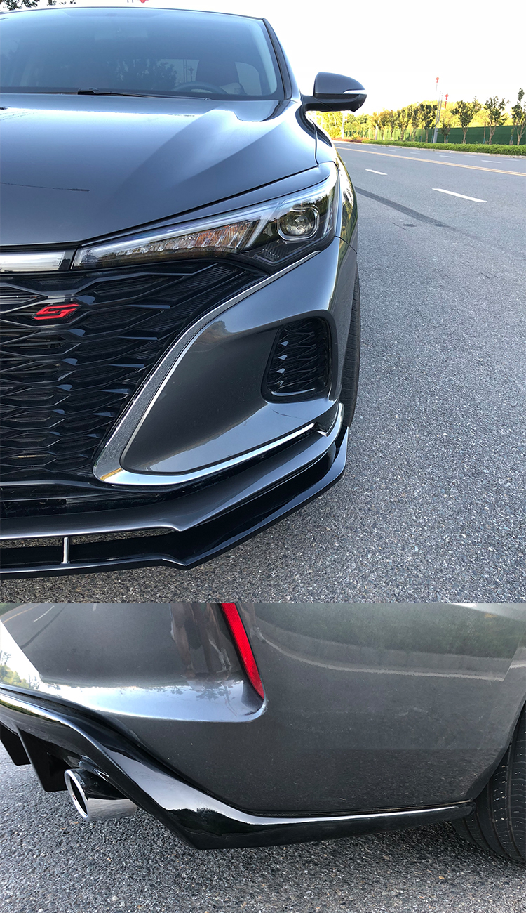 长安20-21款蓝鲸版逸动plus改装大小全包围前后小包侧裙尾翼顶翼 前