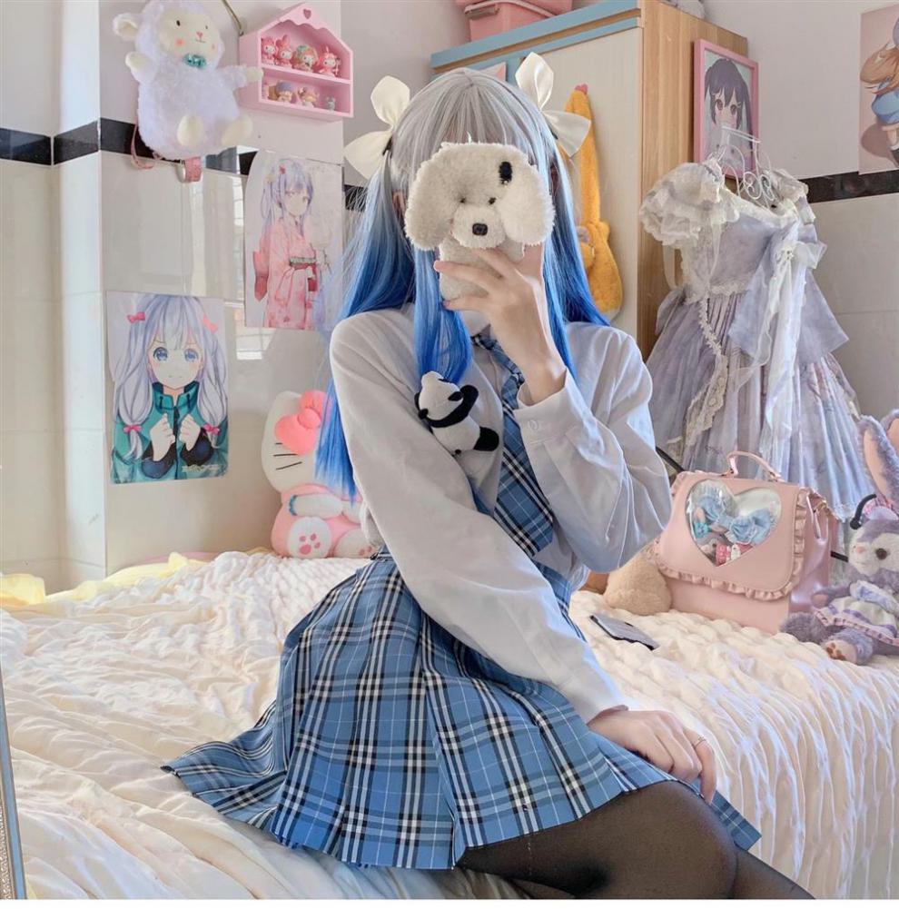 罗马圣仕新款jk水手服女学生装黑丝学姐jk制服格裙夏季性套装纯欲风格