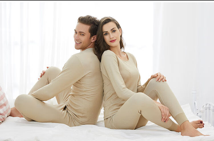 安然纳米直购旗舰 男2f女套服秋衣内衣套服众合套服宽松套装 女款 xl