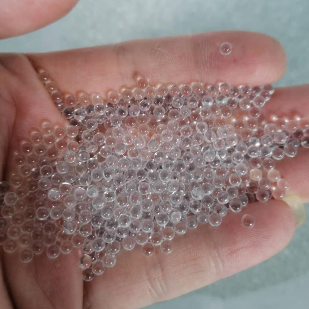 透明玻璃珠厘实心油墨填充抛光实验菌种培育涂布二氧化硅微珠 空心