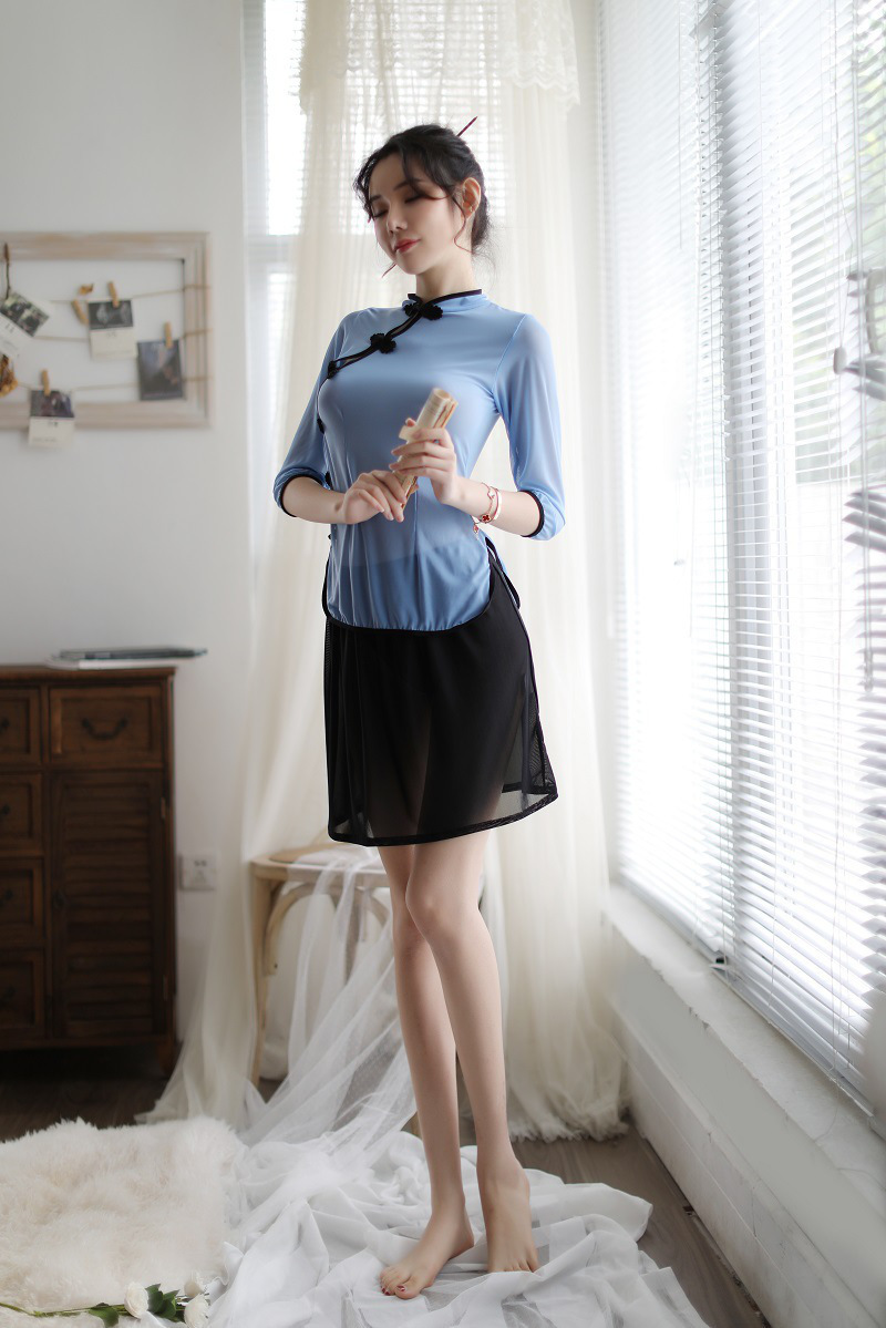 装制服诱惑秘书角色扮演连体开档豹纹丝袜套装诱惑露胸开档豹纹连身袜