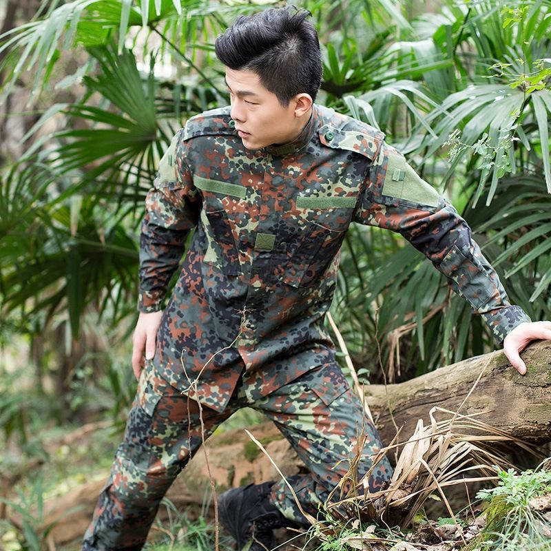 训服【支持国货可开票】迷彩服美式迷彩服外套裤子套装u四色丛林作训