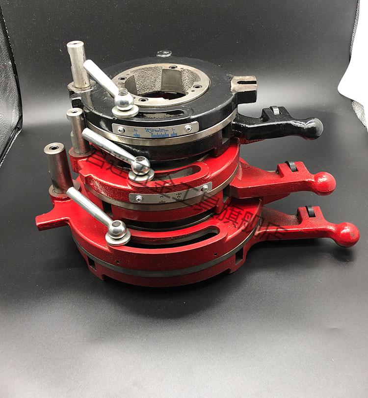 2寸3寸4寸电动切管套丝机配件板牙头总成刀头牙盘小机头z1n502寸机