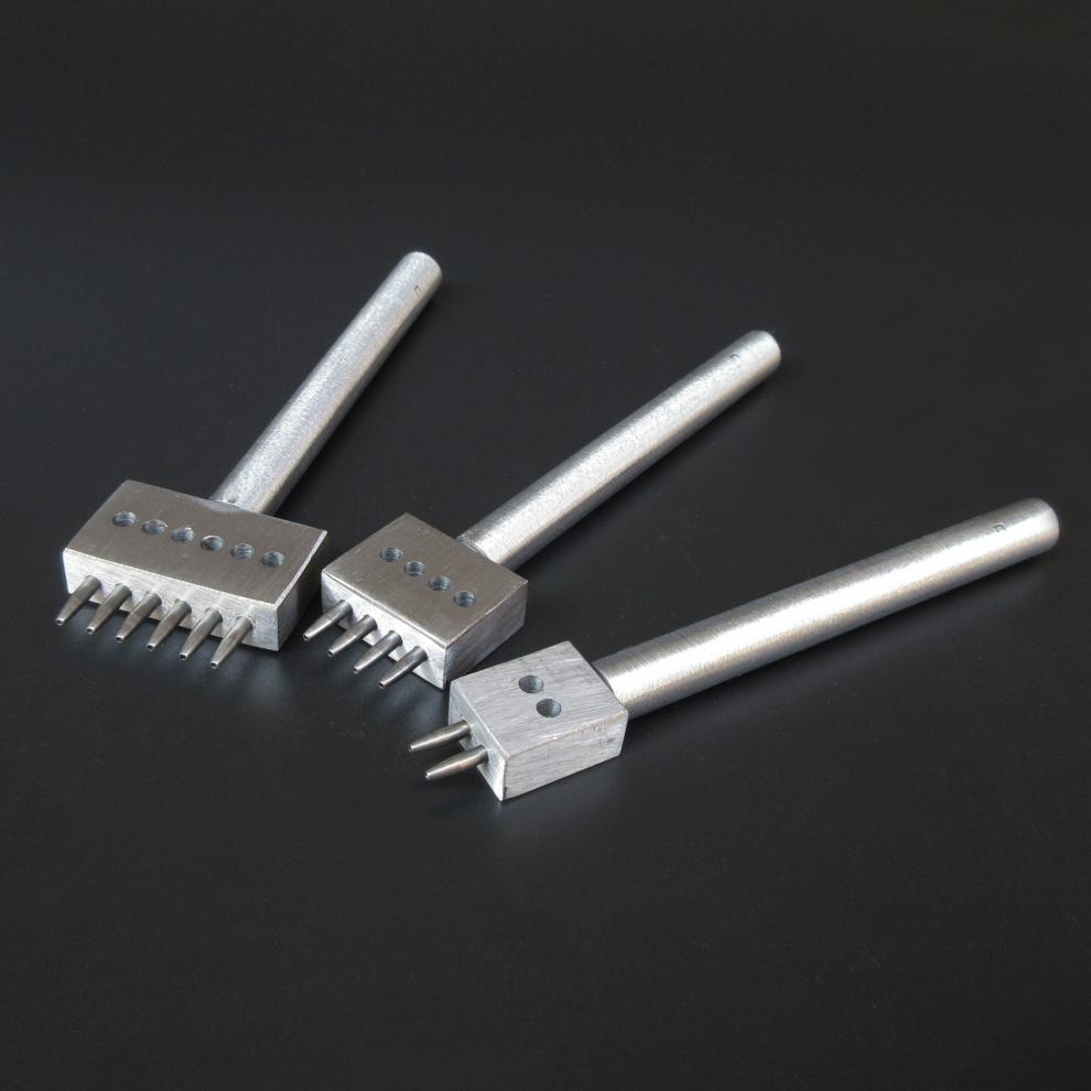 莲侬韵手工皮具工具多孔圆排冲圆斩皮具diy冲孔冲子皮料打孔器表带开