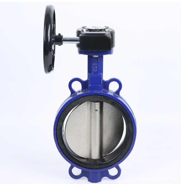 d371x1016手动涡轮对夹式蝶阀dn658010012515020025030dn65三元乙丙胶
