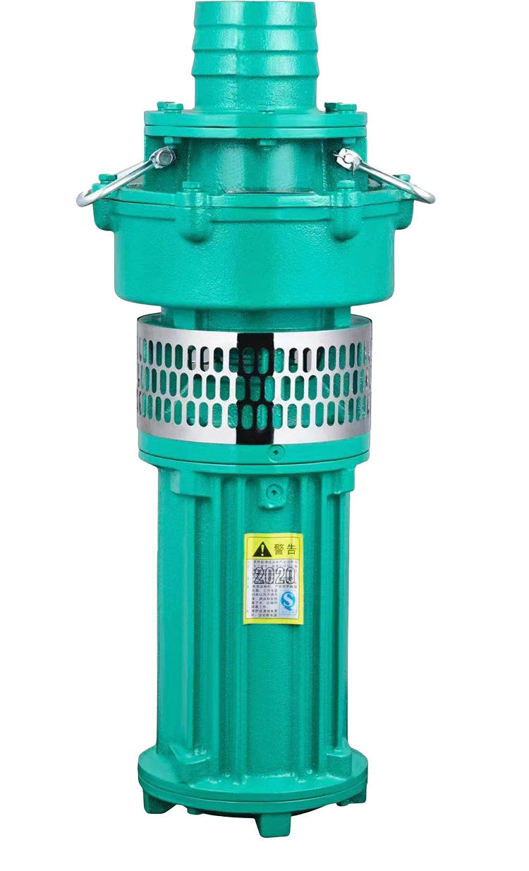 qy三相抽水油浸泵380v农用灌溉大流量潜水泵工业4寸大功率抽水机三相