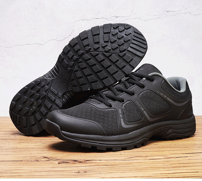 支持国货kangke新式19作训鞋体能训练鞋男迷彩鞋作战靴作训胶鞋黑色