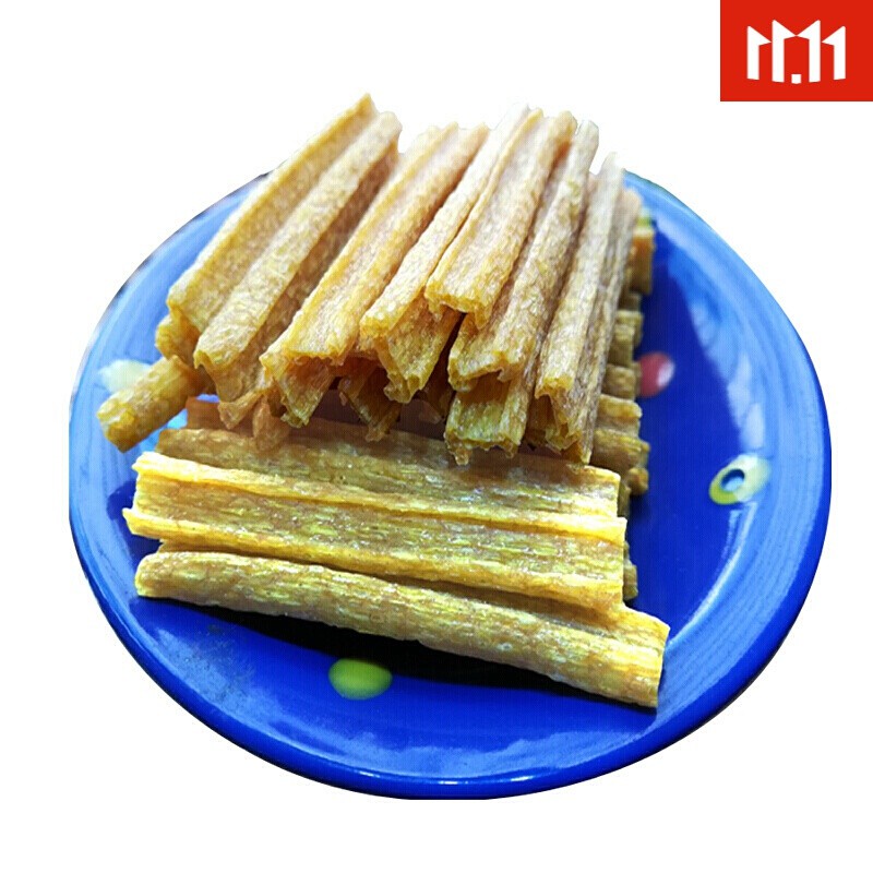 粗粮云南特产苦荞麦条苦荞丝荞片手工荞麦锅巴油炸香脆可口500g年货