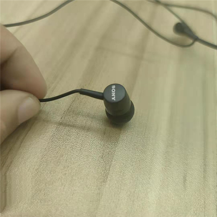 索尼sony通用sony索尼mh750入耳式重低音耳机mp3有线耳机线控带麦无